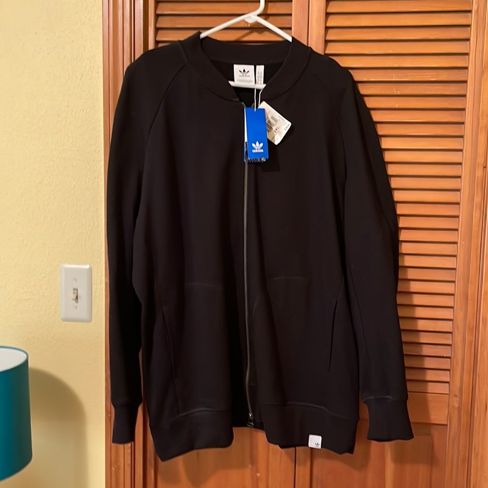 Men’s Adidas 2XL Black Zip-up